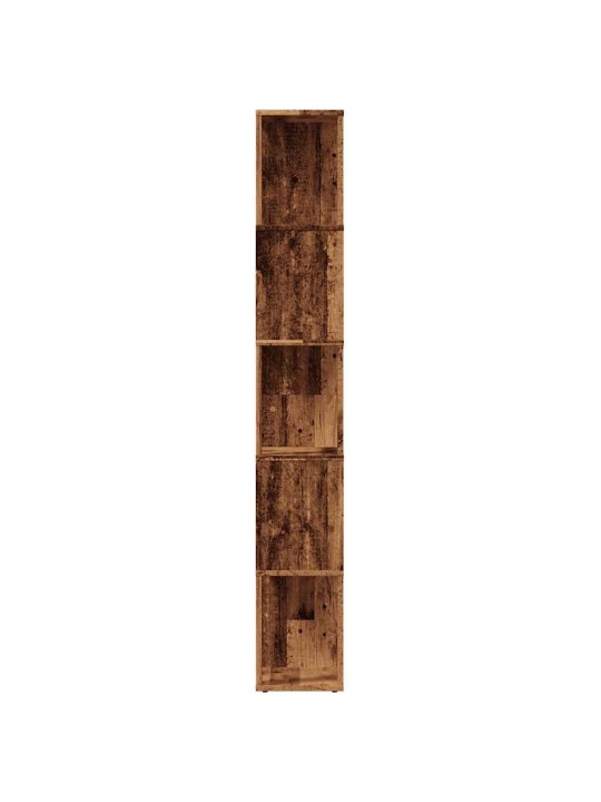 RAAMATUKAPP VANA PUIT 45X24X159 CM ENGINEERED WOOD