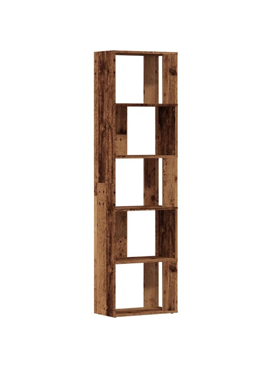 RAAMATUKAPP VANA PUIT 45X24X159 CM ENGINEERED WOOD