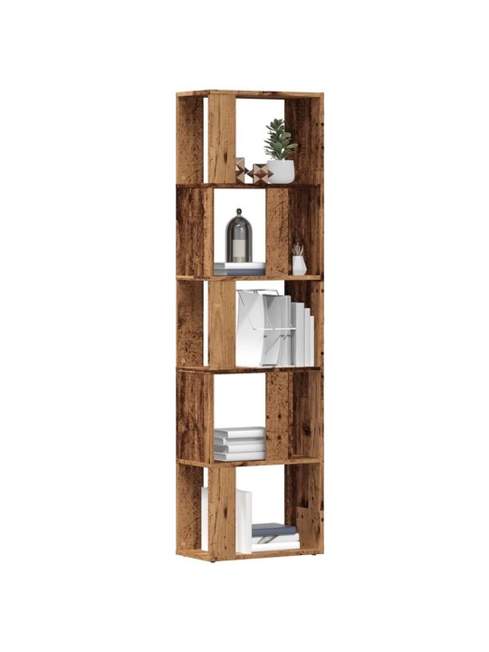RAAMATUKAPP VANA PUIT 45X24X159 CM ENGINEERED WOOD