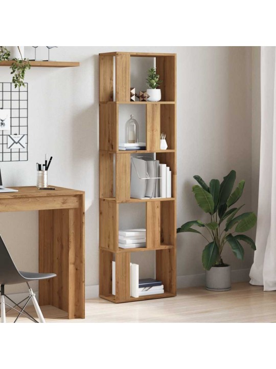 RAAMATUKAPP ARTISAN OAK 45X24X159 CM ENGINEERED WOOD