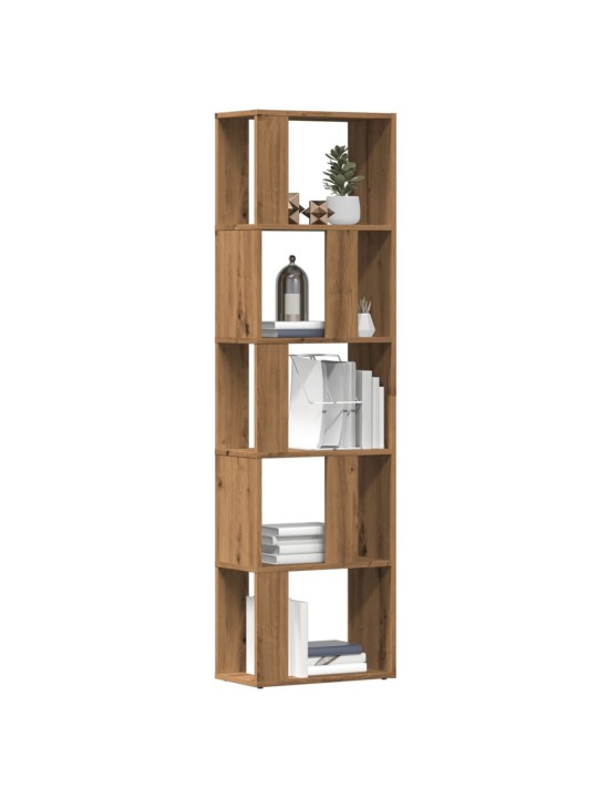 RAAMATUKAPP ARTISAN OAK 45X24X159 CM ENGINEERED WOOD
