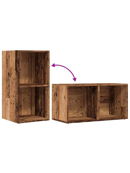 LP SÄILITUSKAST VANA PUIT 69,5X34X36 CM ENGINEERED WOOD