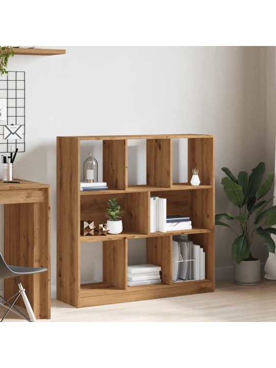 RAAMATUKAPP ARTISAN TAMM 97,5X29,5X100 CM EHITUSPUIT