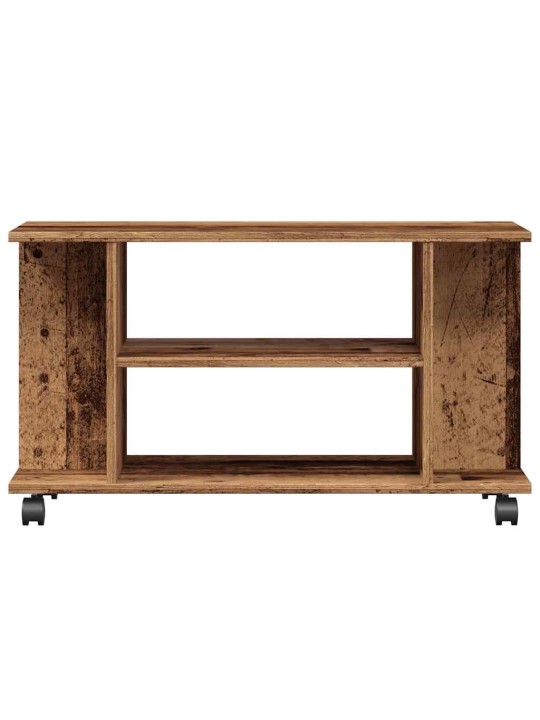 RATASTEGA TELERIKAPP OLD WOOD 80X40X45 CM ENGINEERED WOOD