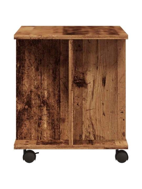 RATASTEGA TELERIKAPP OLD WOOD 80X40X45 CM ENGINEERED WOOD