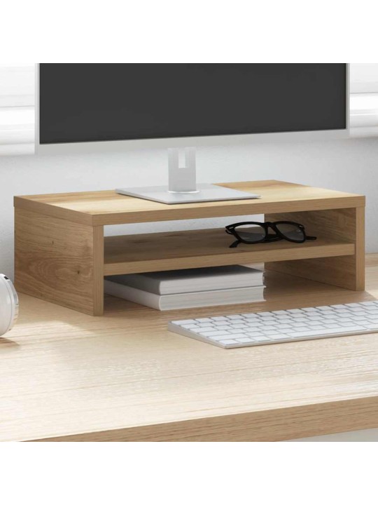 MONITORI ALUS ARTISAN OAK 42X24X13 CM ENGINEERED WOOD
