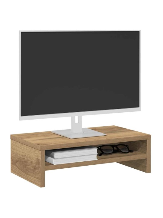MONITORI ALUS ARTISAN OAK 42X24X13 CM ENGINEERED WOOD