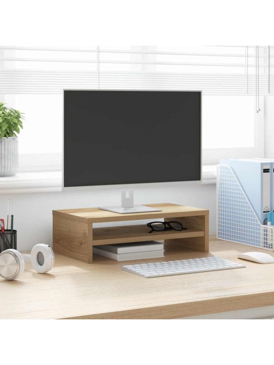 MONITORI ALUS ARTISAN OAK 42X24X13 CM ENGINEERED WOOD