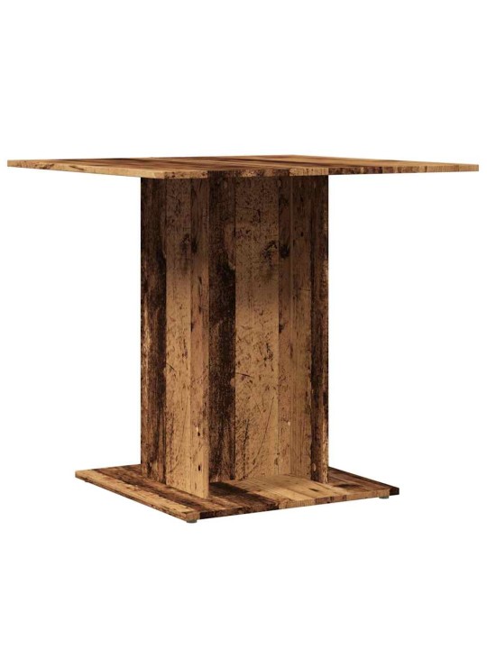 SÖÖGILAUD VANA PUIT 80X80X75 CM ENGINEERED WOOD