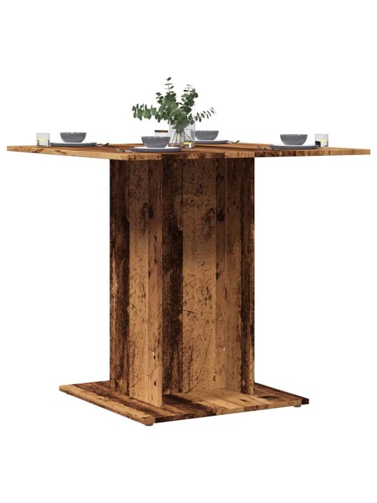 SÖÖGILAUD VANA PUIT 80X80X75 CM ENGINEERED WOOD