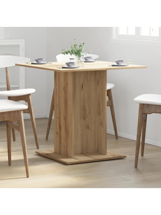 SÖÖGILAUD ARTISAN TAMM 80X80X75 CM ENGINEERED WOOD