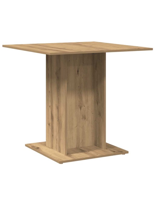 SÖÖGILAUD ARTISAN TAMM 80X80X75 CM ENGINEERED WOOD