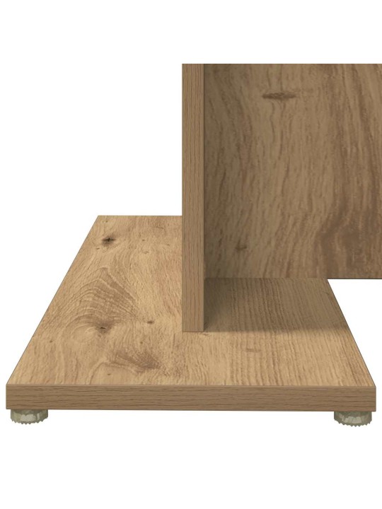 SÖÖGILAUD ARTISAN TAMM 80X80X75 CM ENGINEERED WOOD