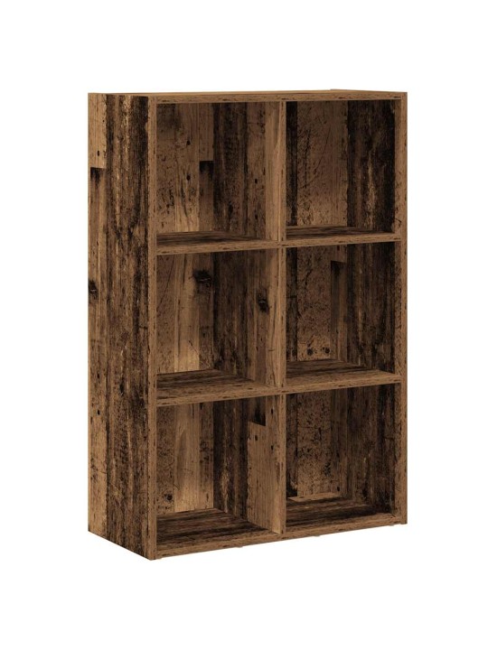 RAAMATUKAPP/PUHVETKAPP VANA PUIT 66X30X98 CM ENGINEERED WOOD