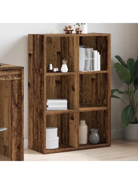RAAMATUKAPP/PUHVETKAPP VANA PUIT 66X30X98 CM ENGINEERED WOOD
