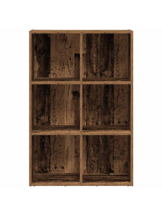 RAAMATUKAPP/PUHVETKAPP VANA PUIT 66X30X98 CM ENGINEERED WOOD