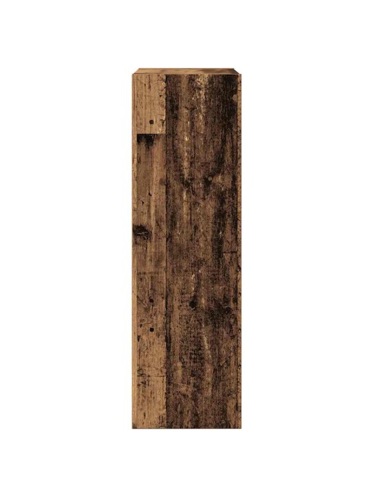RAAMATUKAPP/PUHVETKAPP VANA PUIT 66X30X98 CM ENGINEERED WOOD