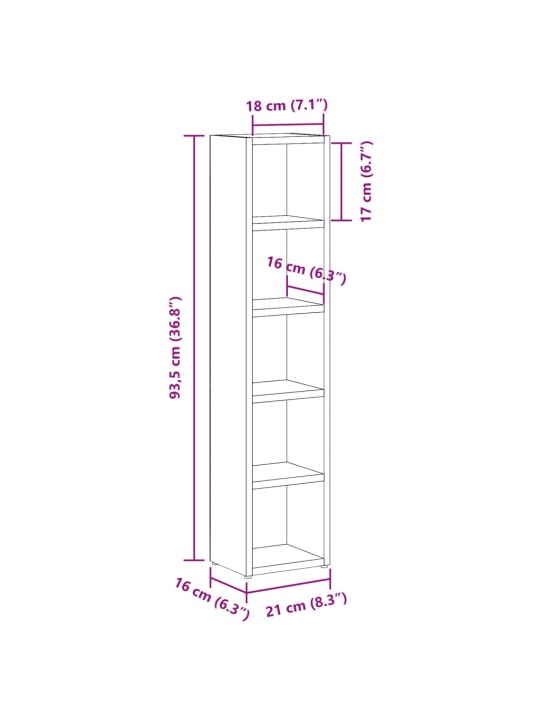 CD-KAPID 2 TK, VANA PUIT, 21 X 16 X 93,5 CM, TEHISPUIT