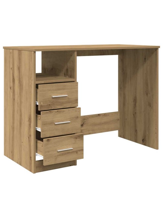 KIRJUTUSLAUD ARTISAN OAK 102X76X50 CM ENGINEERED WOOD