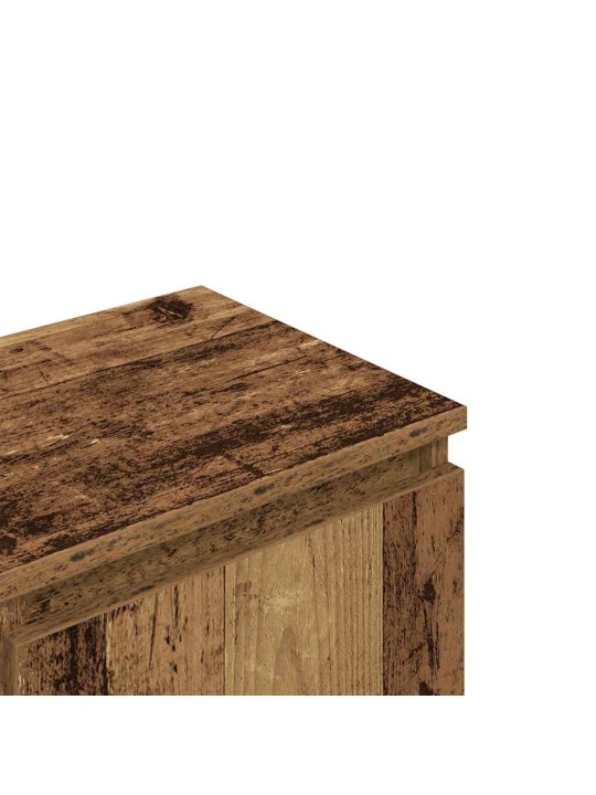 TELERIKAPP OLD WOOD 102X30X36 CM ENGINEERED WOOD