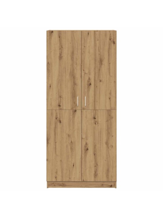 RIIDEKAPP ARTISAN OAK 80X52X180 CM ENGINEERED WOOD