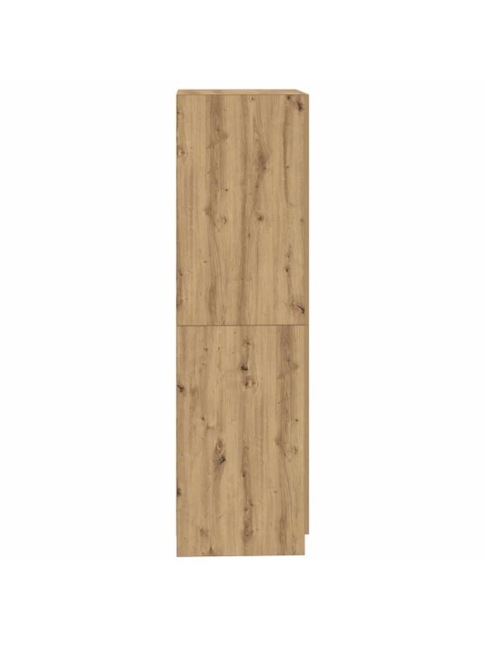 RIIDEKAPP ARTISAN OAK 80X52X180 CM ENGINEERED WOOD