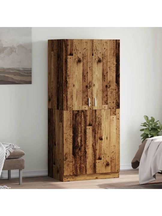 RIIDEKAPP OLD WOOD 90X52X200 CM ENGINEERED WOOD