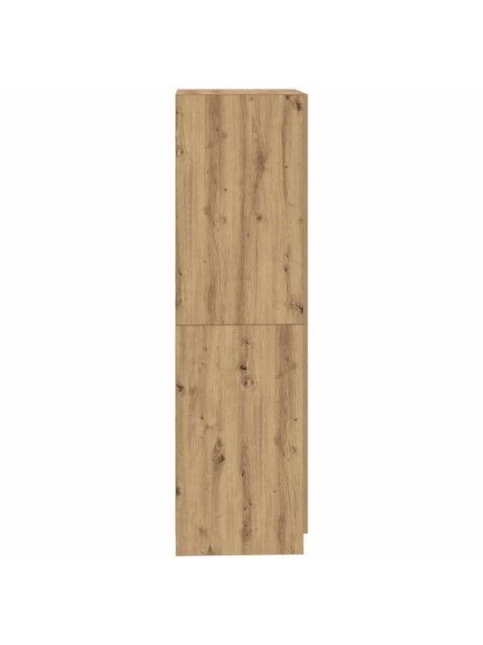 RIIDEKAPP ARTISAN OAK 90X52X200 CM ENGINEERED WOOD