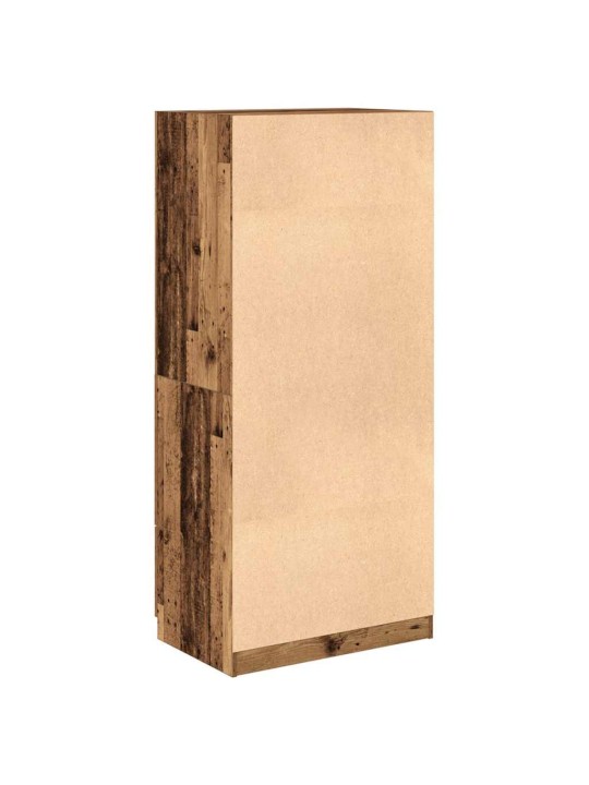 RIIDEKAPP OLD WOOD 80X52X180 CM ENGINEERED WOOD