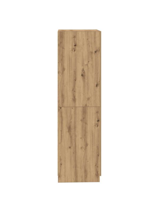 RIIDEKAPP ARTISAN OAK 80X52X180 CM ENGINEERED WOOD