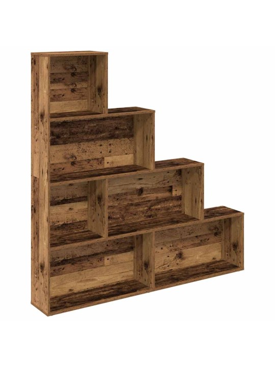 RAAMATUKAPP VANA PUIT 157X24X160 CM ENGINEERED WOOD