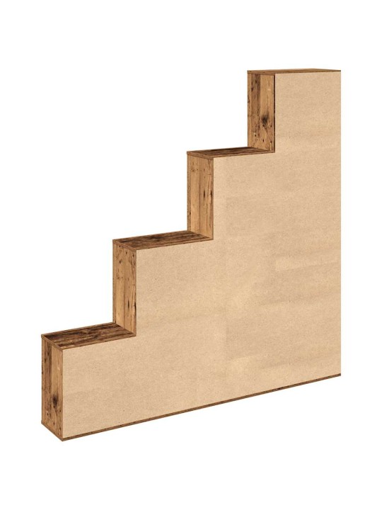 RAAMATUKAPP VANA PUIT 157X24X160 CM ENGINEERED WOOD