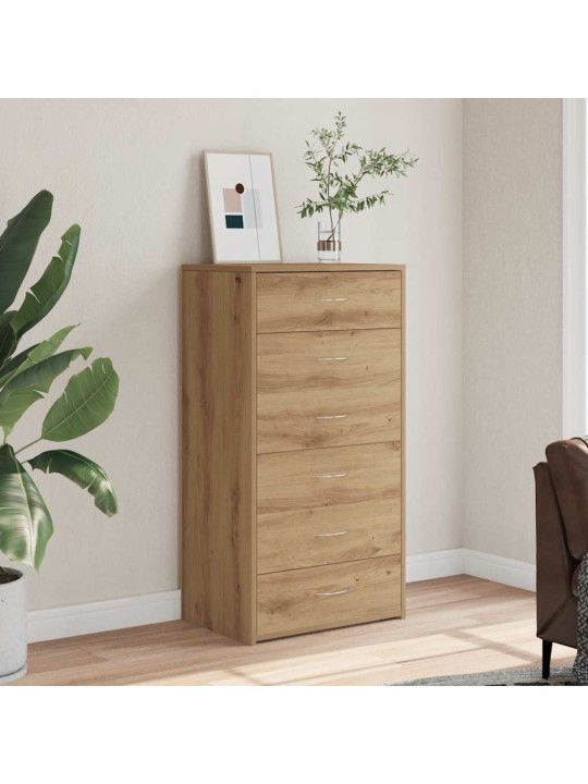 6 SAHTLIGA PUHVETKAPP ARTISAN TAMM 50X34X96 CM EHITUSPUIT
