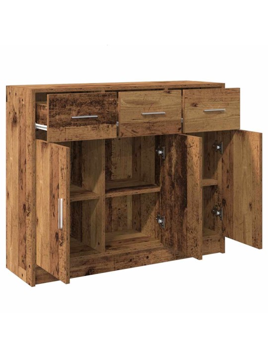 PUHVETKAPP OLD WOOD 91X28X75 CM ENGINEERED WOOD