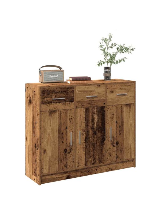 PUHVETKAPP OLD WOOD 91X28X75 CM ENGINEERED WOOD