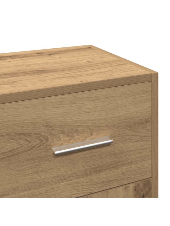 PUHVETKAPP ARTISAN OAK 91X28X75 CM ENGINEERED WOOD
