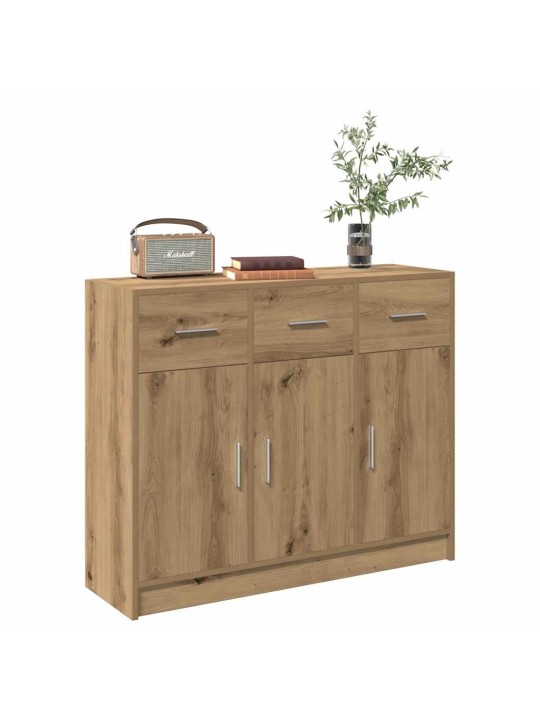 PUHVETKAPP ARTISAN OAK 91X28X75 CM ENGINEERED WOOD