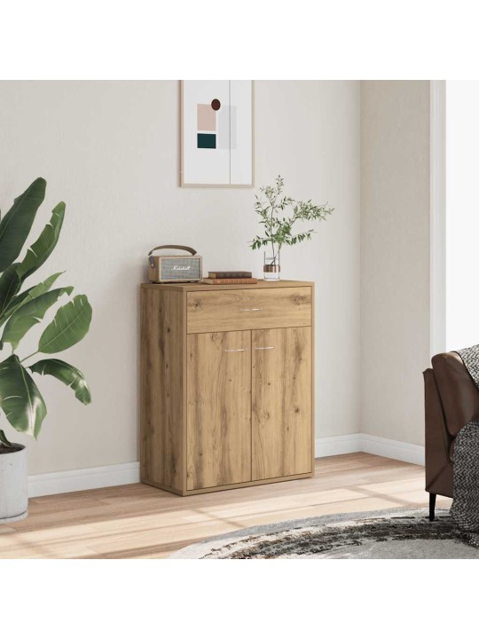 PUHVETKAPP ARTISAN OAK 60X30X75 CM ENGINEERED WOOD