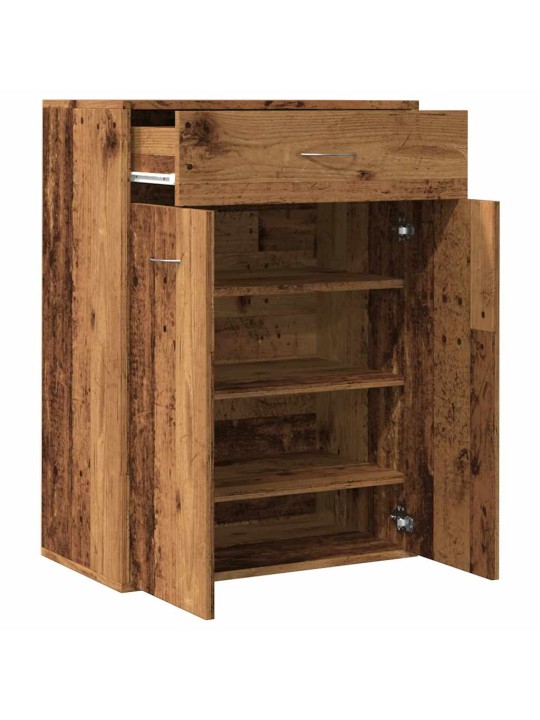 KINGAKAPP OLD WOOD 60X35X84 CM ENGINEERED WOOD