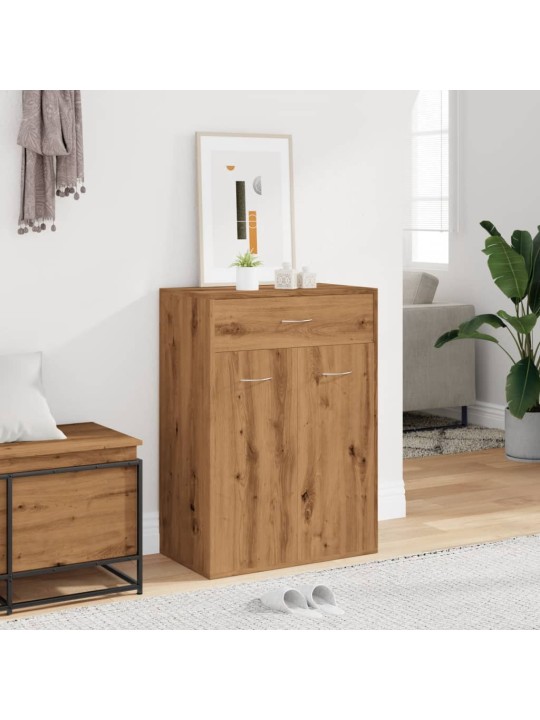 KINGAKAPP ARTISAN OAK 60X35X84 CM ENGINEERED WOOD