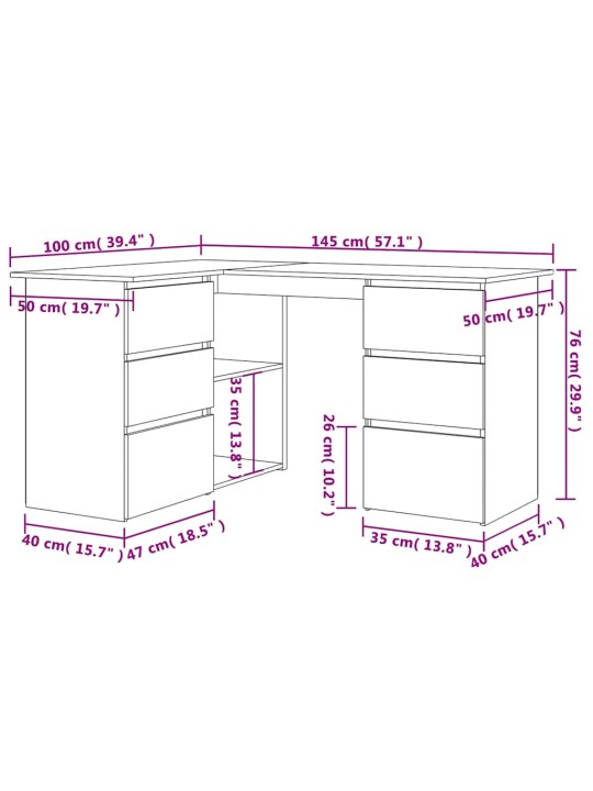 NURGALAUD ARTISAN TAMM 145X100X76 CM INSENERPUIT