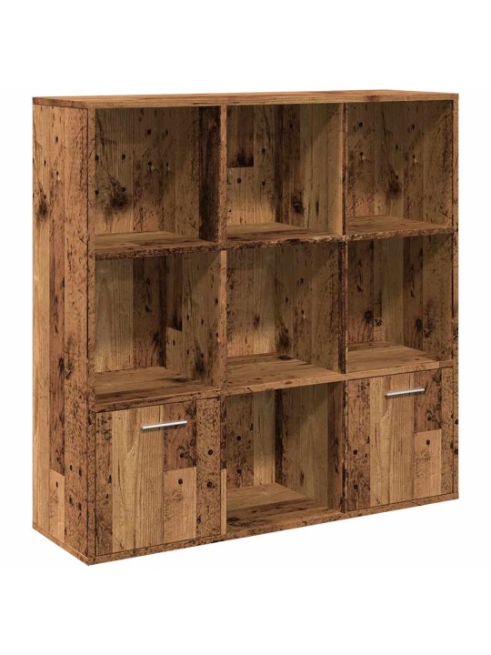 RAAMATUKAPP VANA PUIT 98X29X97,5 CM ENGINEERED WOOD