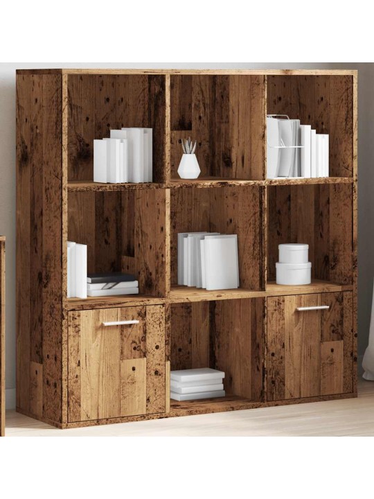 RAAMATUKAPP VANA PUIT 98X29X97,5 CM ENGINEERED WOOD