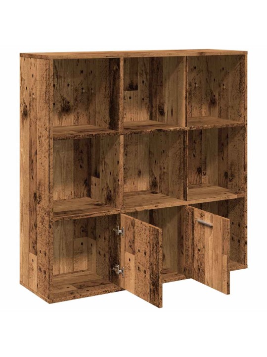 RAAMATUKAPP VANA PUIT 98X29X97,5 CM ENGINEERED WOOD