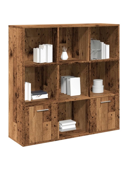 RAAMATUKAPP VANA PUIT 98X29X97,5 CM ENGINEERED WOOD