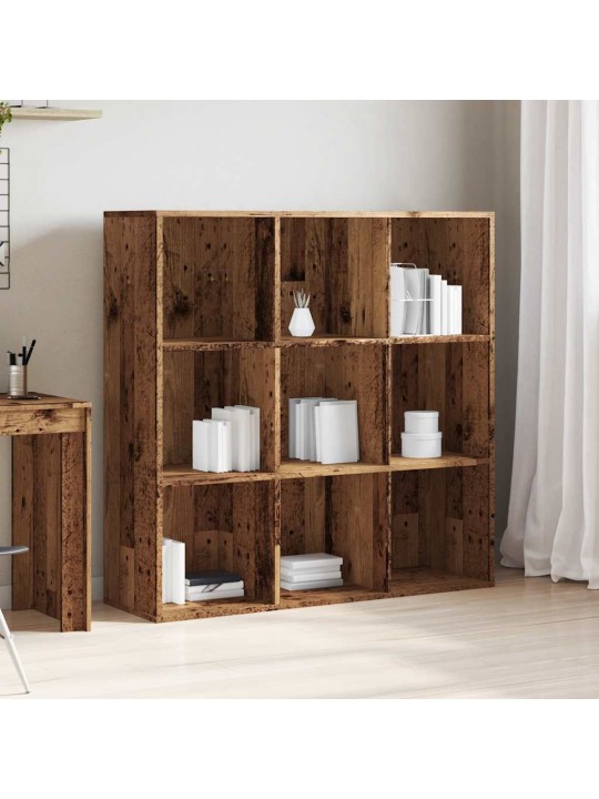 RAAMATUKAPP VANA PUIT 98X29X97,5 CM