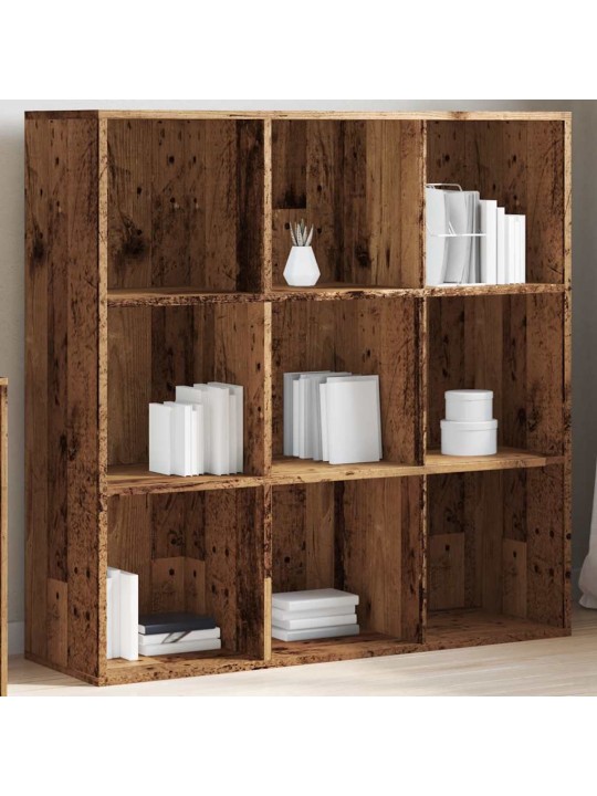 RAAMATUKAPP VANA PUIT 98X29X97,5 CM