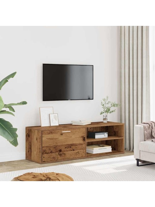 TELERIKAPP OLD WOOD 120X34X37 CM ENGINEERED WOOD