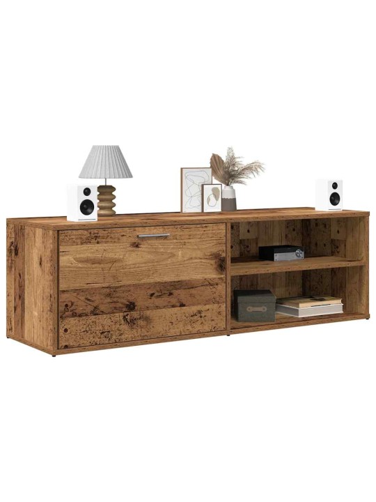 TELERIKAPP OLD WOOD 120X34X37 CM ENGINEERED WOOD