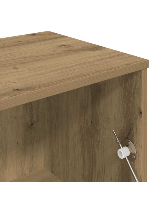 TELERIKAPP ARTISAN OAK 120X34X37 CM ENGINEERED WOOD